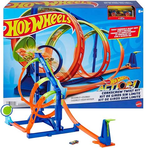 HOT WHEELS ZESTAW POTRÓJNA PĘTLA autko HMX SEA BIS P H U ZBIGNIEW PROCHUŃ