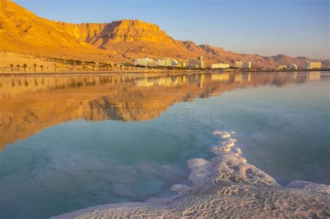 Dead Sea, Israel, Salty Coast, Hotels and Spa Centers in Ein Bokek Area ...