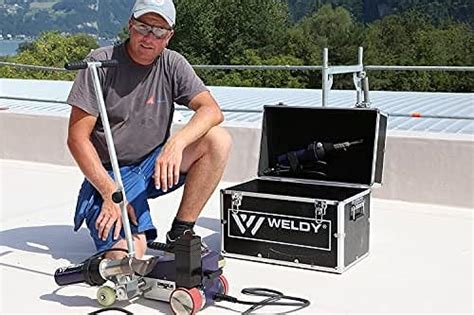 Weldy Rw Automatic Hot Air Welder For Welding Roofing Tpo Pvc