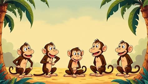 classic cartoon monkeys image monkeys cartoon vintage