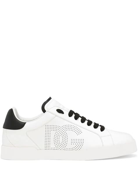 Dolce And Gabbana Portofino Sneakers White Farfetch