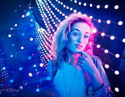 Check Out New Work On My Behance Profile Neon Portrait Color Effect