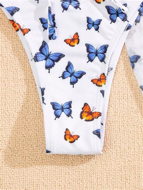 Luxury Butterfly Bikini Butterfly Beach Etsy