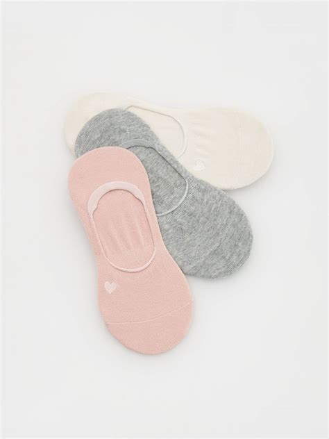 Lot De Paires De Chaussettes Couleur Nude RESERVED R X