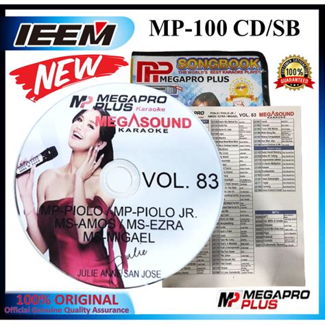 Megapro Plus Mp Amos Ezra Migael Songbook Songlist Updated Cd Vol