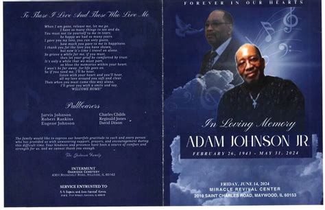 Adam Johnson Jr Obituary Aa Rayner And Sons Funeral Homes
