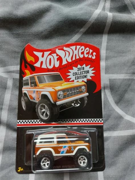 HOT WHEELS COLLECTOR Edition Ford Bronco PicClick UK