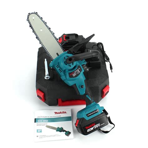 Аккумуляторная Мини Пила Makita DUC 200Z 36V 5Ah Шина 200мм Веткорез ...