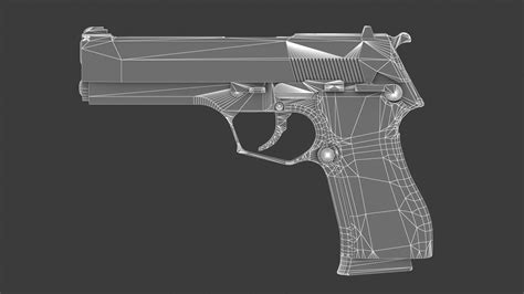 3d Model Vektor Sp1 Low Poly Realistic Vr Ar Low Poly Cgtrader