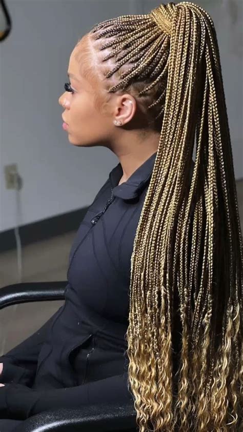 Blonde Knotless Braids Ig Jadeandjala Long Braids Braids With Curls Braided Hairstyles