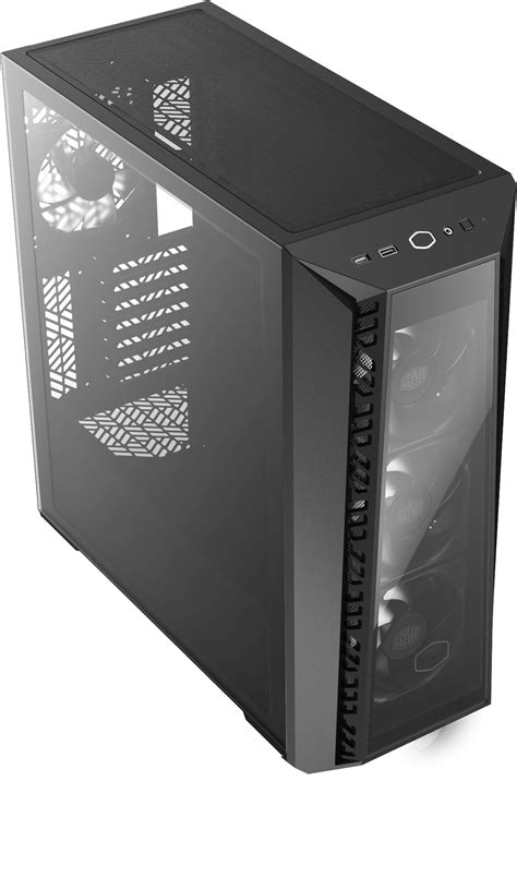 Cooler Master Masterbox Mesh Blackout Edition Atx Kotelo Ikkunalla