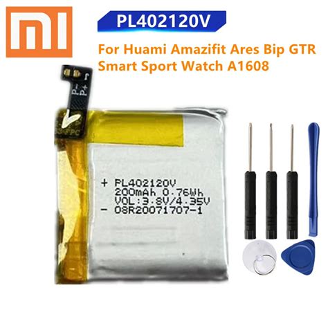 Купить Алиэкспресс | PL402120V Original Battery For Huami Amazifit Ares ...