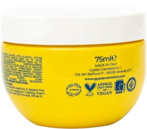 Gyada Cosmetics Maschera Per Capelli Doposole 75 Ml Ecco Verde Italia