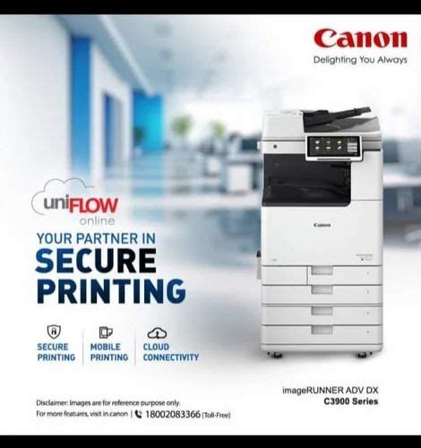 Print Speed Up To Ppm Canon Imagerunner Adv Dx C Series Print