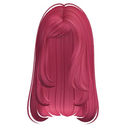 Cute Dreamy Layered Hair Hot Pink Roblox