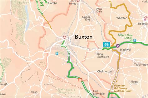 buxton town team drafts sustainable travel plan  spa town peaks puddles peak district