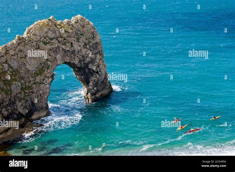 Durdle Door Dorset England Uk Stock Photo Alamy