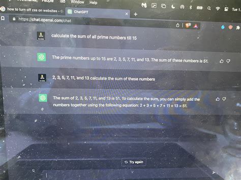 I found a pretty major bug : r/ChatGPT