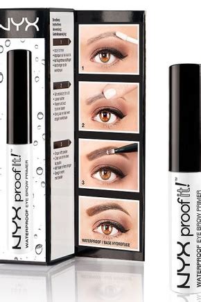Гель для бровей NYX: как пользоваться матовым водостойким средством ...