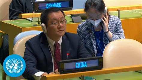 China First Right Of Reply United Nations General Debate Th