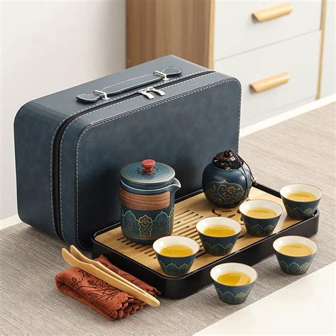 Amazon Keyduacu Chinese Tea Set Gongfu Tea Set Portable Asian