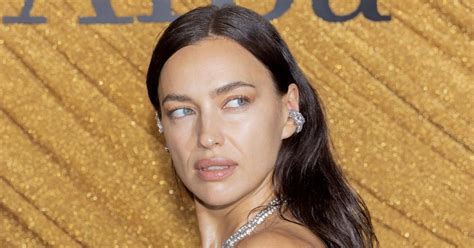 Irina Shayk Wears Cheeky Thong Bikini During Beach Getaway Photos