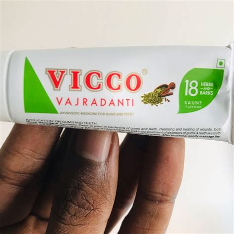 Vicco Laboratories Vicco Vajradanti Saunf Flavour Reviews Abillion