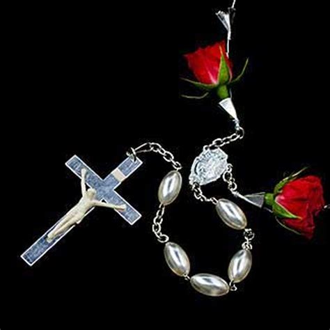 Floral Rosary For Casket Art Among The Flowers Palm Coast Florist
