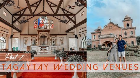 TAGAYTAY WEDDING VENUES PT 2 Chapel On The Hill Narra Hill Tagaytay