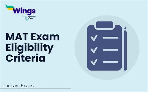 Mat Exam Eligibility Criteria Age Limit Reservation Criteria 2024