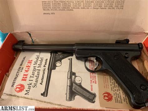 Armslist For Sale Ruger Mk 1 Target