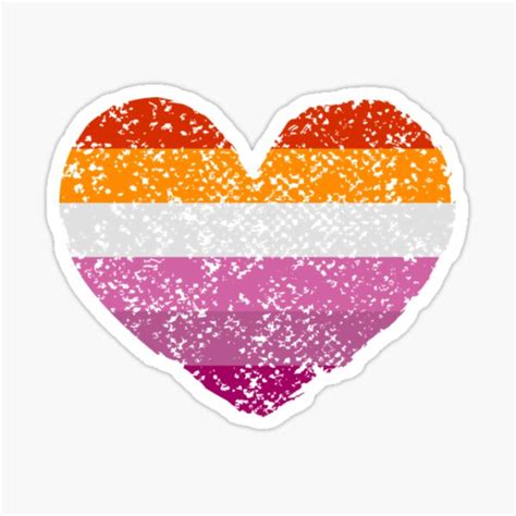 Lesbian T Shirtlesbian Pride Flag Sticker For Sale By Itamitenten Redbubble
