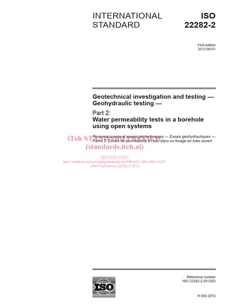 Iso 22282 2 2012 | PDF | International Organization For Standardization ...