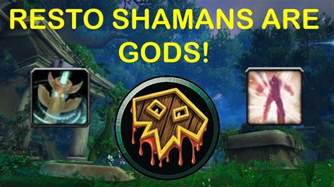 Resto Shamans Are Gods Resto Shaman 2v2 Arena Shadowlands 90 Pvp Youtube