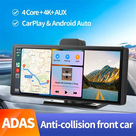 Imagebon K Inch Car Dvr Wireless Carplay Android Auto Adas Wifi