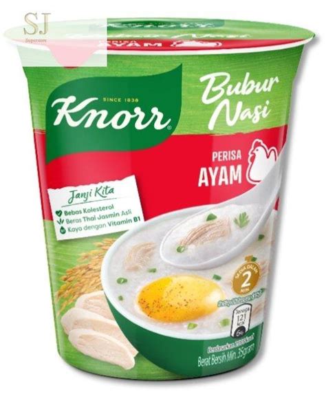 Knorr Cup Porridge 35g Lazada