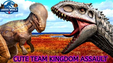 Isla Event Cute Team Kingdom Assault Entire Playthrough Jurassic