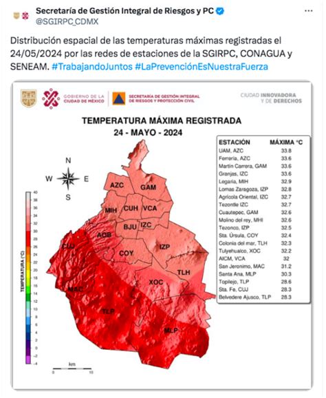 Pese a lluvias y granizada CDMX rompe otro récord de calor