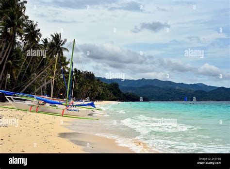 Boracay Island, Philippines, July 10, 2022, tourist spot in central ...