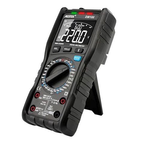 MESTEK DM100 быстрый цифровой мультиметр 10000 отсчетов
