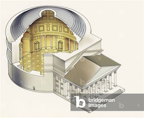 Pantheon Rome Drawing