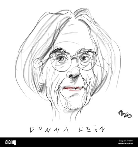 Donna leon zeichnung hi-res stock photography and images - Alamy