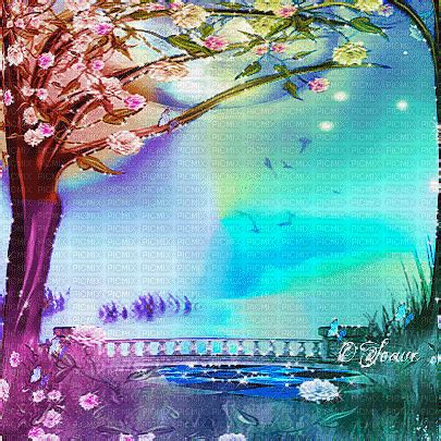 soave background animated spring tree flowers, soave , background ...