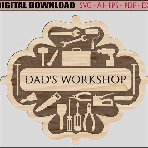 Workshop Sign Etsy