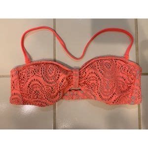 Pink Victoria S Secret Swim Victorias Secret Pink Blue Tie Dye Flounce Bikini Poshmark