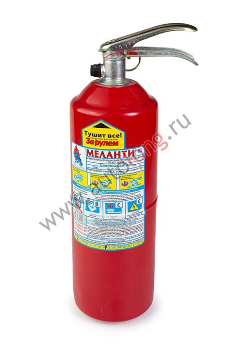 Огнетушитель "Меланти" (порошковый Оп-2 с манометром) купить по низким ...