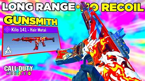 FAST ADS NO RECOIL LONG RANGE BEST KILO 141 GUNSMITH CODM BR