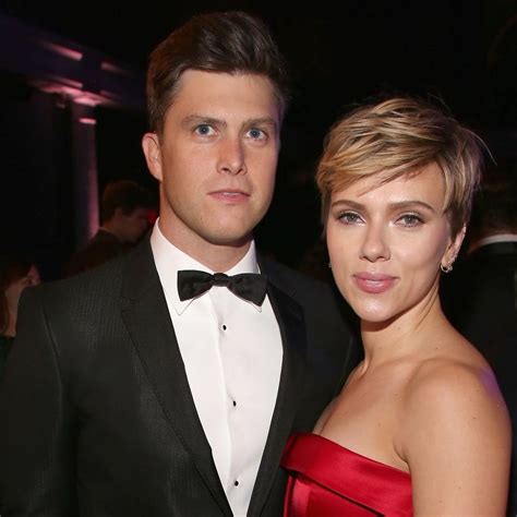 Scarlett Johansson And Colin Jost Make Their First Public Appearance As