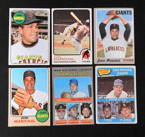 Topps Juan Marichal Baseball Card Lot Ebay