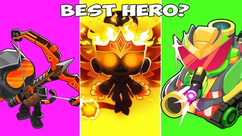 Which Hero Is Actually Best Btd6 Solo Youtube